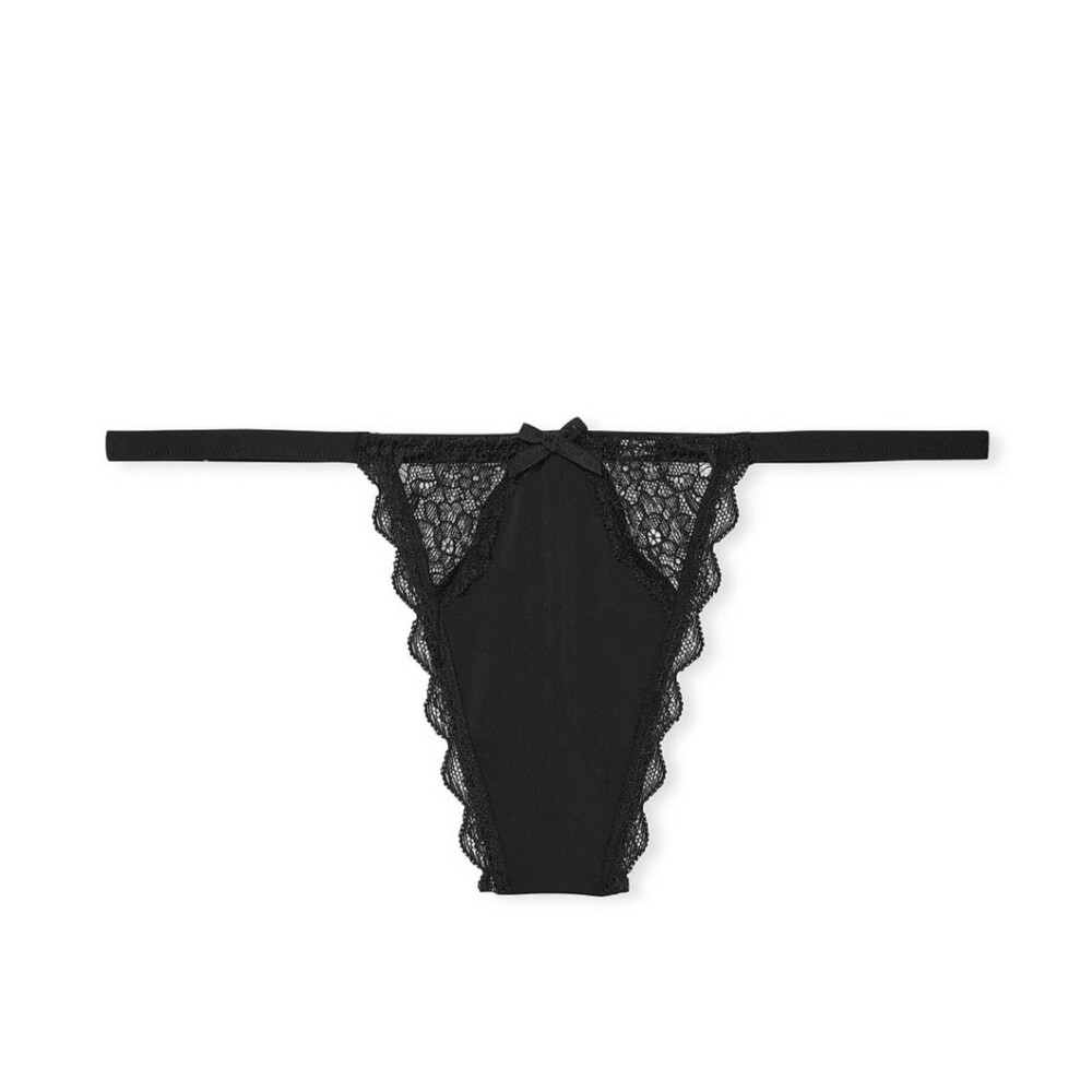 Victoria's Secret dream angels v-string panty Large black